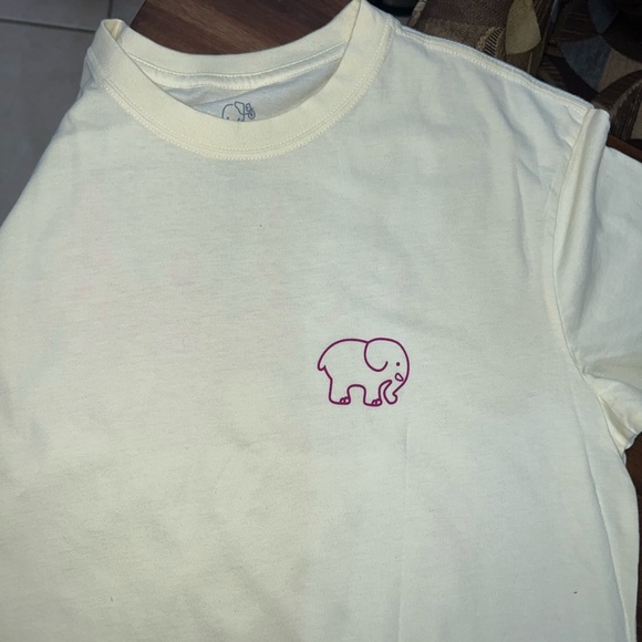 Ivory Ella Elephant T-Shirt Women's Size Small Short Sleeve Crew Neck nwot - Picture 3 of 6